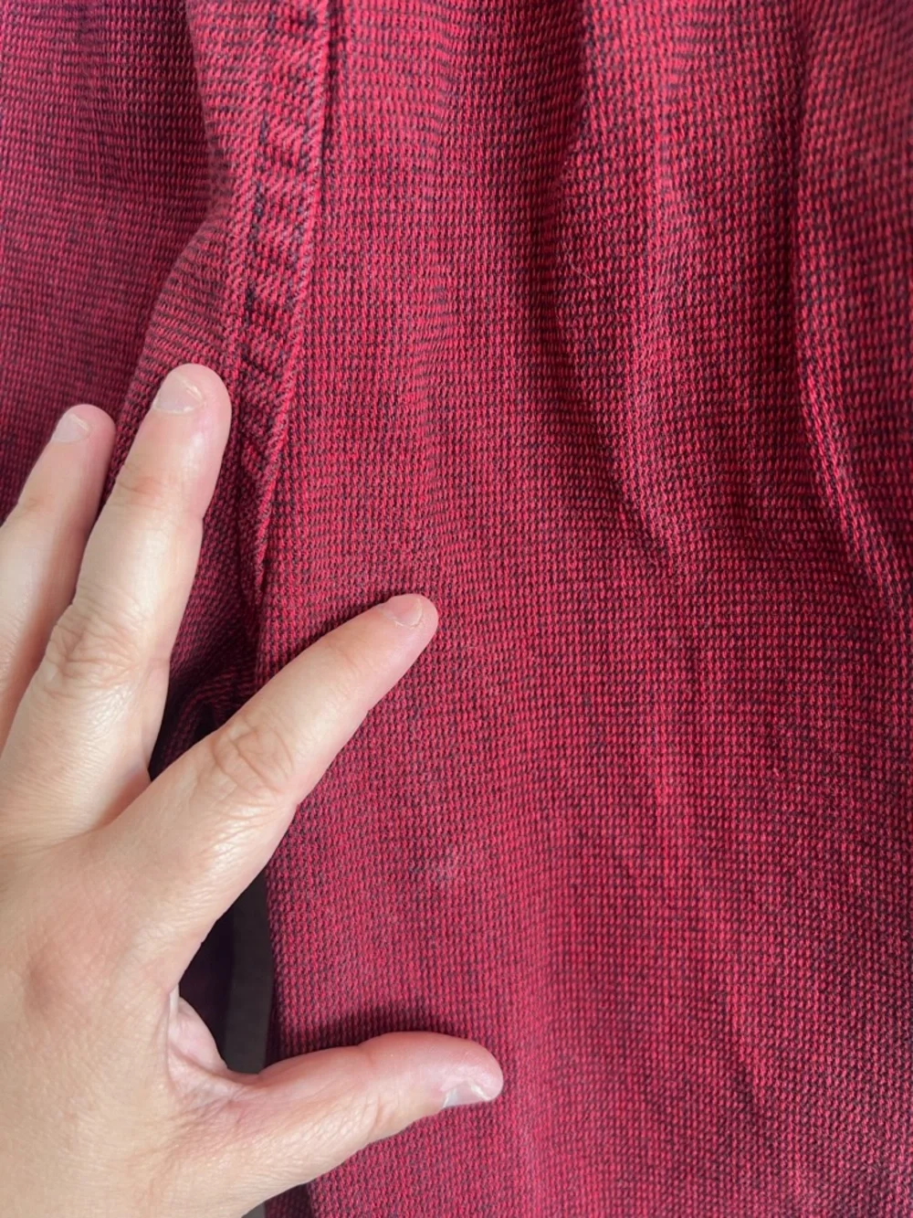 Osh Kosh B’Gosh Vintage Retro‎ Red Cotton Overalls Infant Size 24 Months